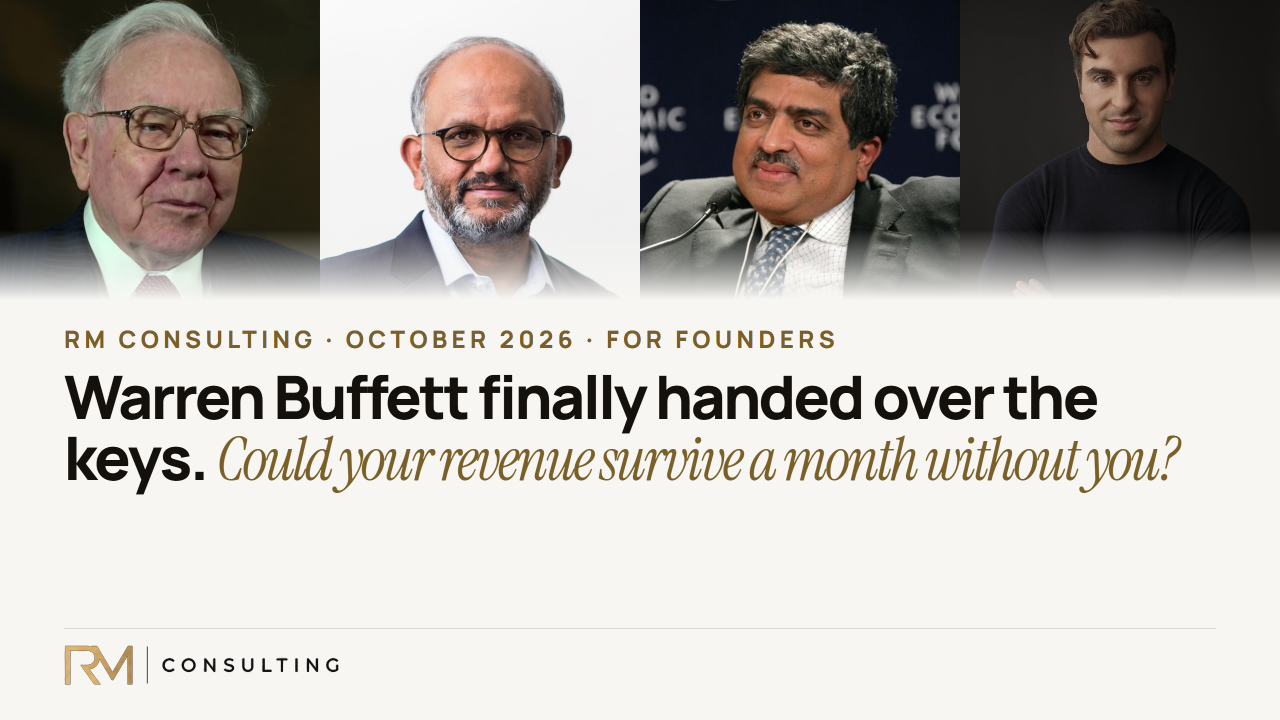 Warren Buffett handed over the keys