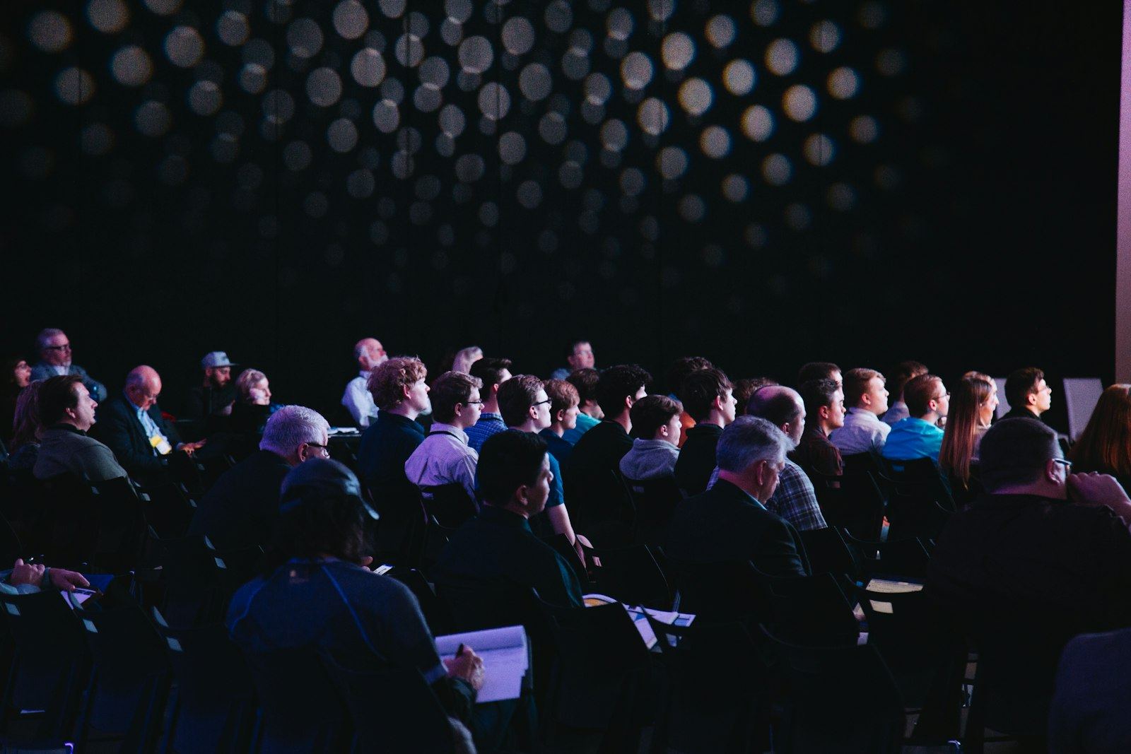 Audience at a professional conference