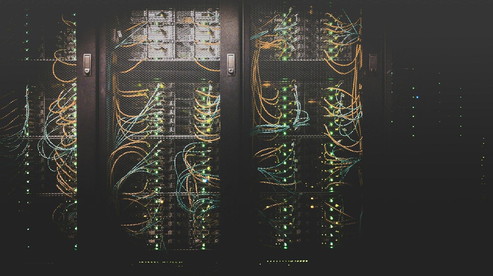 Server racks and network cabling